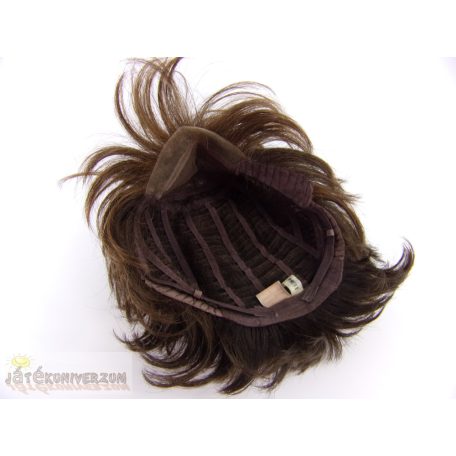 Szintetikus barna paróka