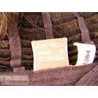 Szintetikus barna paróka