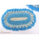 Gyöngyből horgolt terítő csomag