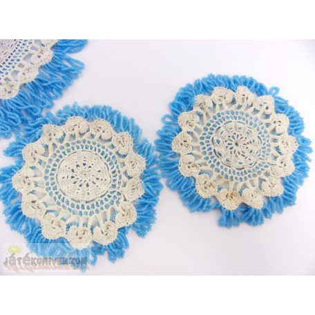 Gyöngyből horgolt terítő csomag