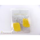 Fashion Jewelry sárga színű fülbevaló