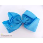 Nagy kék masnis hajcsat