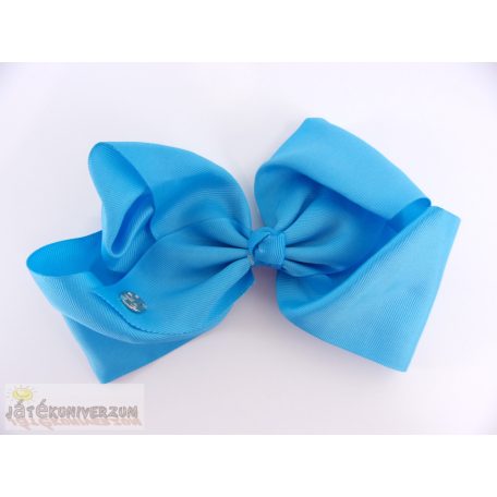 Nagy kék masnis hajcsat