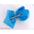 Nagy kék masnis hajcsat