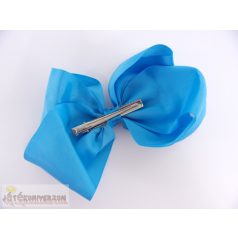 Nagy kék masnis hajcsat