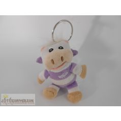 Milka boci tehén kulcstartó táskadísz plüss figura