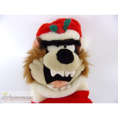 Bolondos dallamok Tazmán ördög plüss mikulás csizma