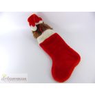 Bolondos dallamok Tazmán ördög plüss mikulás csizma