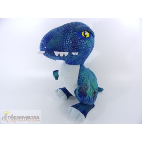 Jurassic World Raptor kék dínó plüss figura