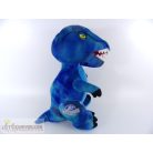 Jurassic World Velociraptor kék dinoszaurusz dínó plüss figura