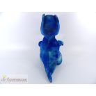 Jurassic World Velociraptor kék dinoszaurusz dínó plüss figura