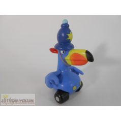   Dzsungelélet Jungle Junction Bobby rendőr madár guruló figura