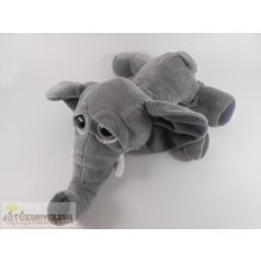 Szomorú szemű elefánt plüss figura