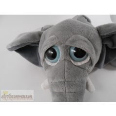 Szomorú szemű elefánt plüss figura