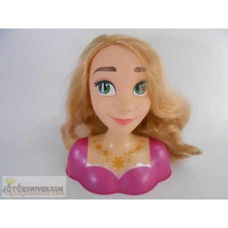 Disney Princess Rapunzel Aranyhaj fésülhető babafej