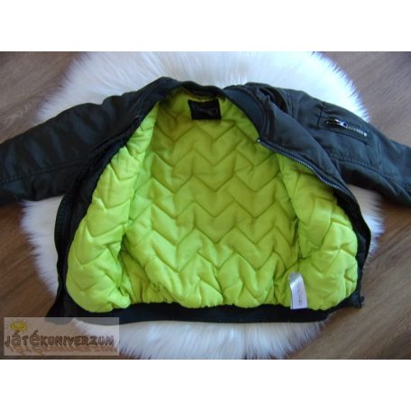 Next keki zöld színű kabát dzseki 4 éveseknek (104cm)