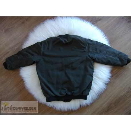 Next keki zöld színű kabát dzseki 4 éveseknek (104cm)