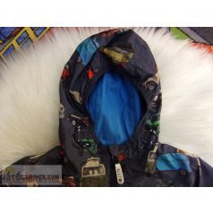   Next autó mintás átmeneti kabát dzseki 12-18 hónaposoknak (86cm)