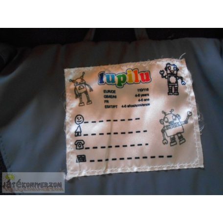 Lupilu vízálló kabát dzseki 4-6 éveseknek