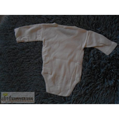 Oroszlán mintás rövid ujjú body újszülötteknek