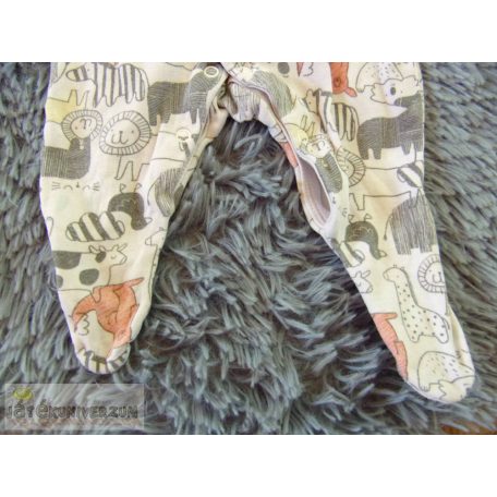 Állat mintás rugdalózó 0-3 hónaposoknak