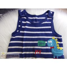   George talp nélküli ujjatlan rugdalózó nadrág 6-9 hónaposoknak