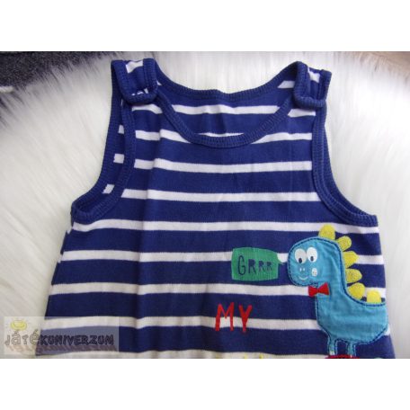 George talp nélküli ujjatlan rugdalózó nadrág 6-9 hónaposoknak