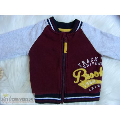 Nutmeg cipzáros felső 6-9 hónaposoknak