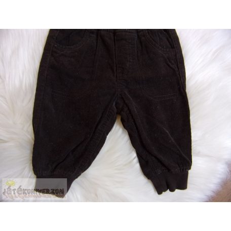 H&M kordbársony magasított derekú nadrág 0-3 hónaposoknak