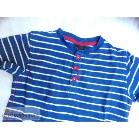 Next csíkos póló felső 9-12 hónaposoknak