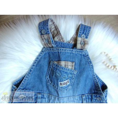 Next Hugs macis kantáros farmernadrág 9-12 hónaposoknak