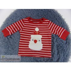 Next télapó mintás felső Holidays koll 3-6 hónaposoknak