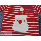 Next télapó mintás felső Holidays koll 3-6 hónaposoknak