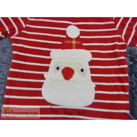 Next télapó mintás felső Holidays koll 3-6 hónaposoknak