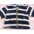 Next baby plüss kapucnis cipzáros felső 3-6 hónaposoknak