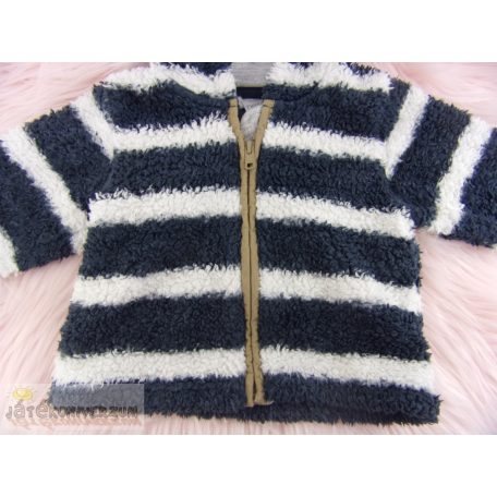 Next baby plüss kapucnis cipzáros felső 3-6 hónaposoknak