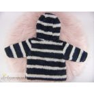 Next baby plüss kapucnis cipzáros felső 3-6 hónaposoknak