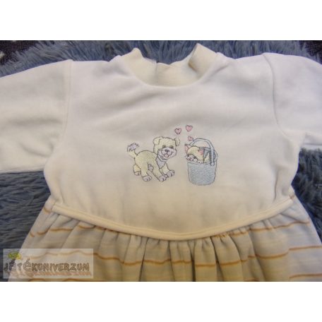 Kezeslábas talp nélküli rugdalózó 12 hónaposoknak