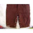 Kordbársony kantáros nadrág 6-9 hónaposoknak