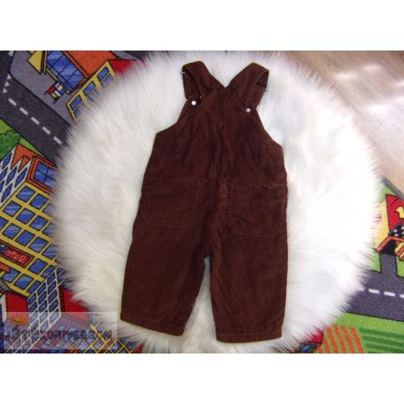 Kordbársony kantáros nadrág 6-9 hónaposoknak