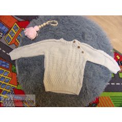 Next gépi kötött pulóver 6-9 hónaposoknak