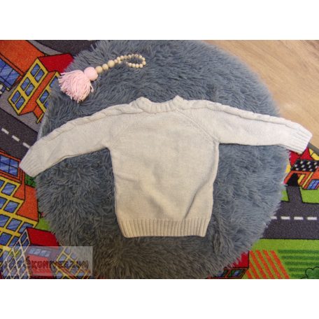 Next gépi kötött pulóver 6-9 hónaposoknak