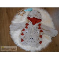 Tu vastag kapucnis-cipzáros felső 12-18 hónaposoknak