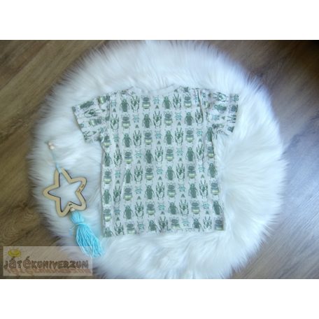 Matalan bogár rovar mintás póló 12-18 hónaposoknak