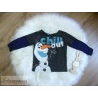 Rebel Jégvarázs Olaf hosszú ujjú póló felső 18-24 hónaposoknak