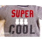 Next hóember mintás pulóver 18-24 hónaposoknak (92cm)