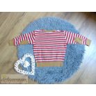 Csíkos pulóver 18-24 hónaposoknak