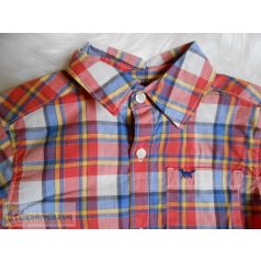 Kockás hosszú ujjú ing 3 éveseknek