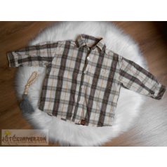 Kockás hosszú ujjú ing 2-3 éveseknek