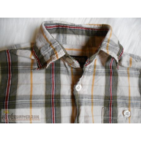 Kockás hosszú ujjú ing 2-3 éveseknek